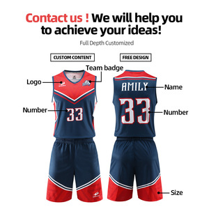 La profesión de los hombres ropa deportiva diseño único uniforme de baloncesto Jersey - Product Image 2