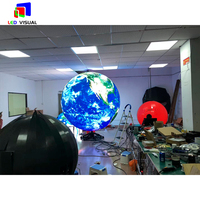 Pantalla LED Esférica de 360 Grados para Proyectos de Exhibición Comercial, Tamaño Personalizado