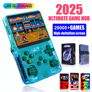 R36s Arkos 2.0 R36 Max Pro ウルトラ レトロ 携帯ゲーム機 Linux 128GB 携帯ゲームプレーヤー ビデオゲームコントローラー 3.5 - Product Image 1