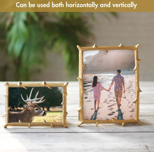 Best Metal Twig Decorative Gold <b>Photo</b> <b>Frames</b> <b>Set</b> of 2 Perfect for Creative Wall Display Office Desk or Home Interior Decoration - Product Image 6