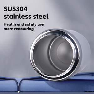 แก้วน้ำสแตนเลส 304 ขนาด 500 มล. พร้อมฝาพลาสติกสำหรับสำนักงาน - Product Image 2