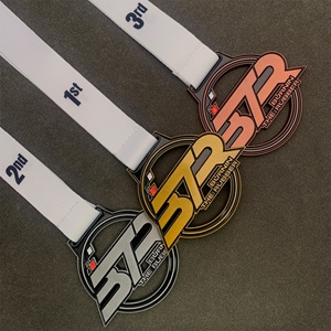 Medallas Personalizadas de Alta Calidad en Oferta, Medallas Deportivas de Fútbol y Baloncesto, Fabricación de Medallas de Oro, Medallas de Metal Artesanal con Cinta para el Cuello - Product Image 5