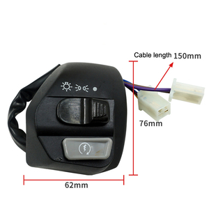 מתג אופנוע Wiremio lc135 עבור yamaha refitting עבור אופנועים ורכבים חשמליים - Product Image 5