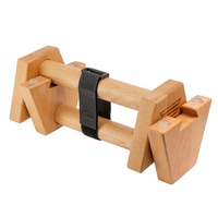 Barres parallèles en bois antidérapantes, poignées pour pompes, mini station de dips, barres de dips, barres pour handstand, pour la callisthénie et le fitness