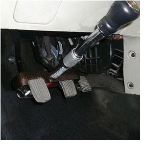 Dispositivo antirrobo para coche seguro, embrague de vehículo y <span class=keywords><strong>Pedal</strong></span> de freno, bloqueo de <span class=keywords><strong>Pedal</strong></span> de freno de coche antirrobo de acero de alta calidad - Product Image 5