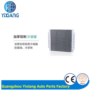 รถตักดินก่อสร้างอุปกรณ์รถปราบดินรถบรรทุกหนักเครื่องปรับอากาศคอนเดนเซอร์ระบายความร้อน - Product Image 3