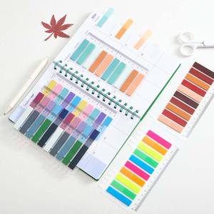 Notas adhesivas de papelería de dibujos animados para estudiantes en la oficina Memo clasificado N veces marca publicada mensaje índice pegatina Memo Nota de Estudiante - Product Image 1