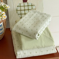 Ensemble de literie de luxe 100% polyester pour la maison, taille Queen/King, motifs à pois, dessins animés
