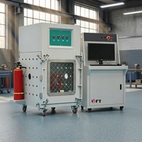 Machine de test de dérives thermiques des batteries, testeur d'expansion thermique des batteries au lithium avec contrôle par PC