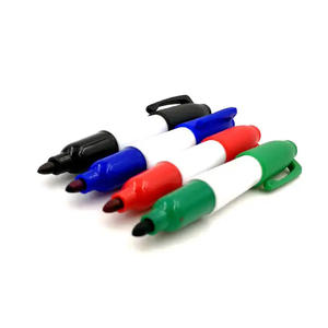 Mini Marcador Permanente de Plástico de 12 Colores con Anillo para Llaves, Punta Fina, Tipo Bolígrafo de Golf, para Estudiantes, Enfermeras y Uso en Oficina - Product Image 2