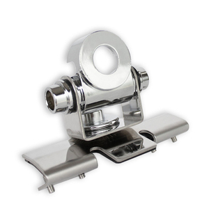 Support d'<span class=keywords><strong>antenne</strong></span> de <span class=keywords><strong>voiture</strong></span> en acier inoxydable RB400 support de montage de hayon de couvercle de coffre chromé pour <span class=keywords><strong>antenne</strong></span> radio mobile SO239 - Product Image 1