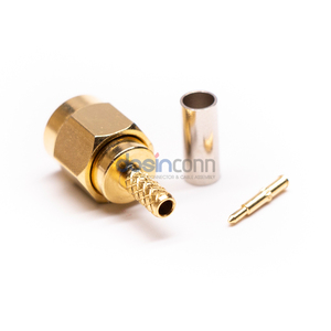 SMA ขั้วต่อสายไฟเบอร์ขั้วต่อ<span class=keywords><strong>สาย</strong></span>โคแอ็กซ์เชียล RF ขั้วต่อปลั๊กตัวผู้จีบสำหรับ RG174 RG58 50ohm <span class=keywords><strong>สาย</strong></span>โคแอกเซียล - Product Image 5