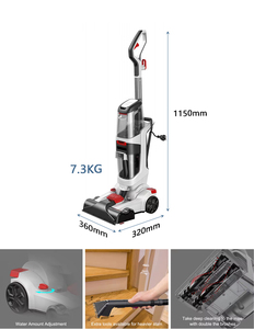 Magwell VCW95100 Walk Behind Nettoyeur de tapis sec et humide <span class=keywords><strong>Aspirateur</strong></span> vertical <span class=keywords><strong>Laveur</strong></span> de sol ménager autonettoyant à vendre - Product Image 3