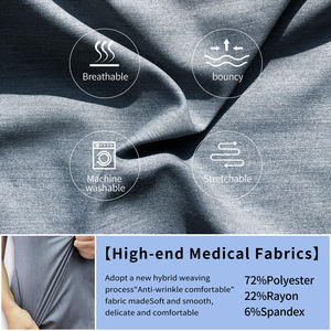 Venta superior Srubs Medical Nursing Hospital Uniformes Impermeable Scrubs Ropa Uniforme Médico Enfermera Scrub Sets - Product Image 3