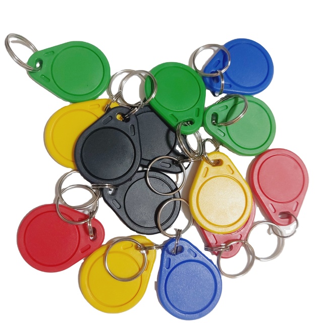 RFID ABS NFC Keyfobs Nfc Key Ring Tag Smart Rfid Keychain for Access Control Systems