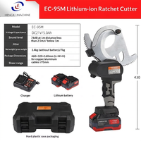 Coupe-câbles électrique sans fil 21V à batterie lithium, cliquet sans balais avec affichage LED, conception silencieuse, poignée en plastique, DIY, OEM