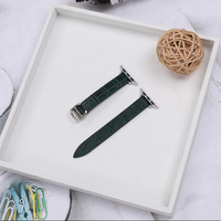 Guangzhou Fabricant Bracelet en cuir véritable pour montre Cartier Femmes 14mm Bracelets de montre Bracelets en cuir de Cowboy à dégagement rapide