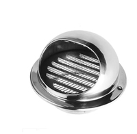 Capuchon d'aération en acier inoxydable de diamètre 150 mm pour tuyau de climatiseur, système de ventilation, sortie de conduit