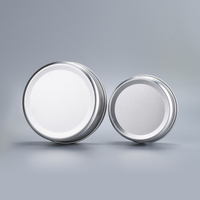 5/10/15/100/150/350ml Pot cosmétique rechargeable vide bocaux en aluminium pot pour pommade crème bidons bouchon maquillage huile cire boîte