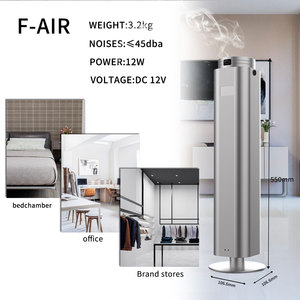 Diffuser Minyak Esensial Tanpa Air 500ml Logam Mewah, Mesin Aromaterapi Nebulizing Pintar, Elektrik untuk Hotel, Garansi 1 Tahun - Product Image 3