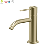 Robinet mitigeur de lavabo en acier inoxydable 316L avec poignée motif soleil, certifié Watermark