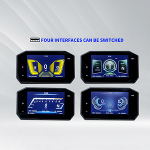 Màn hình cảm ứng thứ 3 thế hệ điều hướng TFT Đồng hồ tốc độ thông minh cho phụ kiện Xe máy điện - Product Image 2