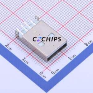 KH-USB-AM-4P-CB USB Connector SMD Connector ( Connector Type: Type-A )( Protocol Standard: USB 2.0 )( Gender: Male ) - Product Image 1