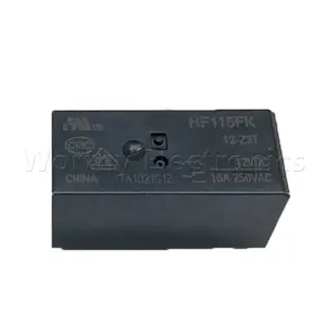 Electronic component power relay 5V/12VDC 16A 8PIN DIP HF115FK/12-Z3T relay module