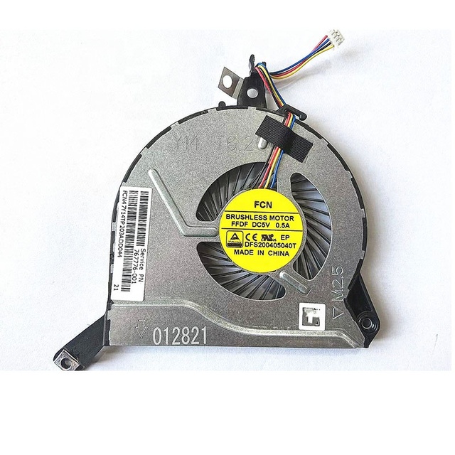 Good Laptop CPU Cooling Fan for HP HP 14-P 15-P 16-P 17-P TPN-Q139 Q140 CPU Cooler Fan DFS200405040T FB06007M05SPA 767776-001