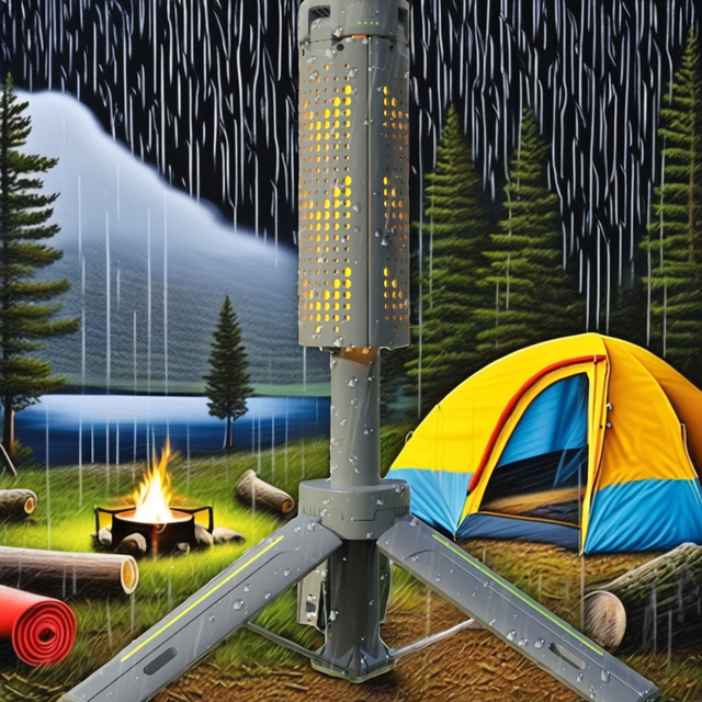 New Hot Sale Portable Waterproof 1000 Lumens Lithium Battery Rechargeable Telescopic Led Lantern Adjustable Height Dimmable