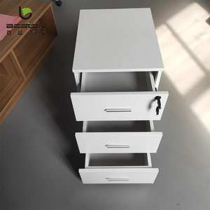 Tủ Hồ Sơ Có Bệ Di Động Bằng Gỗ Với Ngăn Kéo 3 Ngăn Kéo Bán Hàng - Product Image 4