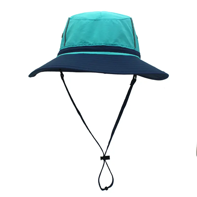 Chapéu masculino e feminino upf 50 +, chapéu de sol respirável para homens e mulheres, proteção contra o sol, aba grande, chapéu balde e pesca colorido