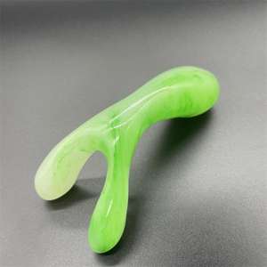 Grossiste 2 Fourchettes Forme Y Tête <span class=keywords><strong>de</strong></span> levage du nez Visage Méridien Drainage Noir Vert Rose Outil <span class=keywords><strong>de</strong></span> massage en résine - Product Image 6