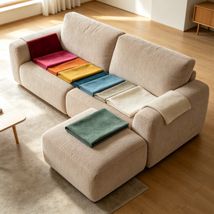 Tela de terciopelo para decoración del hogar, suave, adecuada para fundas de sofá, cortinas, decoración del hogar, rollo a granel - Product Image 1