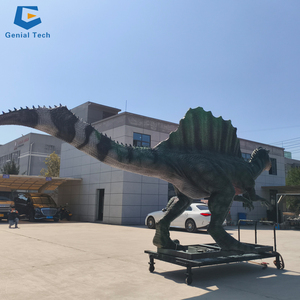 SGD57 Modelo de dinosaurio vivo Spinosaurus animatrónico de tamaño real realista para Parque de Atracciones - Product Image 3