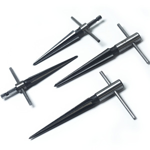 Hand Held Taper Reamer 10 Mm Tungsten Steel Manual Round Hole Drilling <b>Tool</b> For <b>Precision</b> Machining - Product Image 1