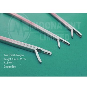 Juego de Rongeurs Ferris Smith de 3 Piezas, Punta Ascendente de 45 Grados, 8 Pulgadas, Acero Inoxidable, Instrumentos Quirúrgicos, Tamaños 1mm, 2mm, 3mm, Neuroquirúrgico - Product Image 2
