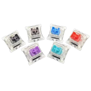 Outemu 3Pin All MX Type Clavier Commutateur Anti-Poussière Linéaire/<span class=keywords><strong>Clicky</strong></span>/Tactile Commutateur Vert/Bleu/Rouge/Marron/Noir/Violet Options de Commutateur - Product Image 2