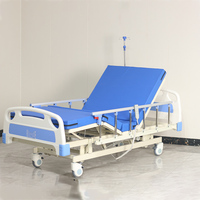 Assurance qualité électrique trois fonctions plaque intégrale estampage lit Surface tête de lit bleu garde-corps en alliage d'aluminium