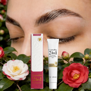 Camellia 2 en 1 Crema Moldeadora - Tratamiento 2 en 1 para Pestañas y Cejas, Rizado Rápido y Duradero - Product Image 1