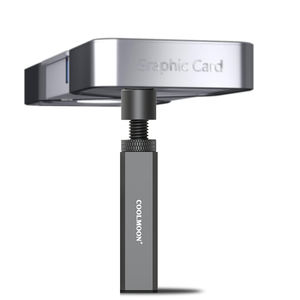 Prix d'usine COOLMOON OEM pc composants <span class=keywords><strong>vertical</strong></span> gpu <span class=keywords><strong>support</strong></span> riser <span class=keywords><strong>support</strong></span> de <span class=keywords><strong>carte</strong></span> <span class=keywords><strong>graphique</strong></span> personnalisé votre LOGO aluminium gpu supporter - Product Image 5