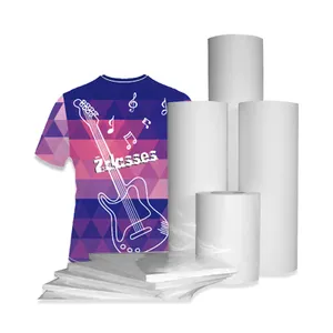 30-100gsm gulungan inkjet transfer panas kertas untuk t-shirt kain pencetakan