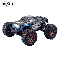 2xBatterie HOSHI N516 Bleu/Vert 1/10 46KM/H 4WD Voiture télécommandée Monster Truck RC haute vitesse tout-terrain RTR pour cadeaux de Noël