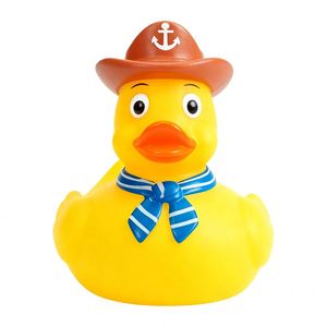 Jouets de bain et de jeu aquatique éducatifs pour enfants en gros, petits canards jaunes sur le thème du cowboy - Promotion - Product Image 2