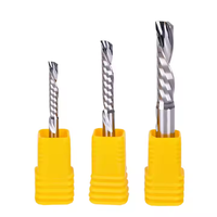 Fraise à bois monobloc en carbure monobloc vers le haut/vers le bas Outils de fraisage du bois contrôlés par CNC