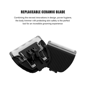 Recortadora de Vello Corporal y Púbico para Hombre, Afeitadora Eléctrica para Testículos con Luz LED, Uso en Húmedo/Seco, Resistente al Agua - Product Image 4