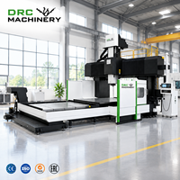 Fraiseuse à portique CNC robuste GMF2213T à grand déplacement pour moules de grande taille et pièces usinées en structure acier