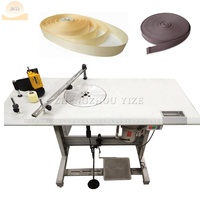 Machine à rouler de ruban élastique, rouleuse de ruban en tissu, mètres