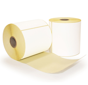 Этикетка с полупокрытием, термоэтикетка 100x150, полупокрытая наклейка для штрих-кода, термостикер, этикетка 100x150 100*150 - Product Image 1