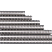 Barre filetée en acier inoxydable DIN975 DIN976 M8 M10 A2-70 304 316, boulon à tige filetée selon ASME B18.31.2